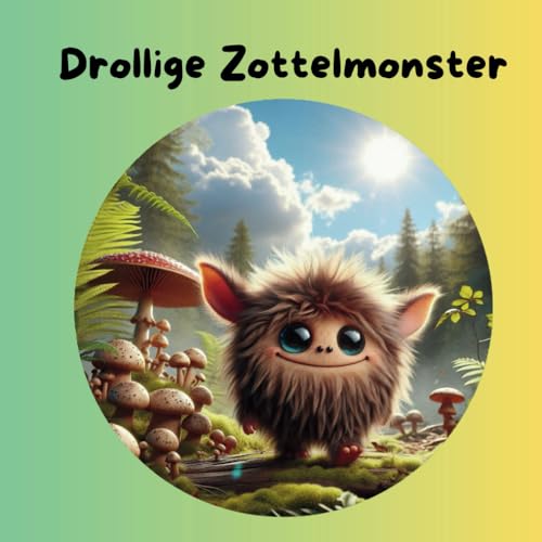 Drollige Zottelmonster– Ein fantasievolles Malbuch für Kinder ab 4 Jahren: Entzückende Ausmalbilder mit Zottelmonstern, Waldwesen, Wassertieren und Himmelsfreunden – ideal für kreative Kinder von Independently published