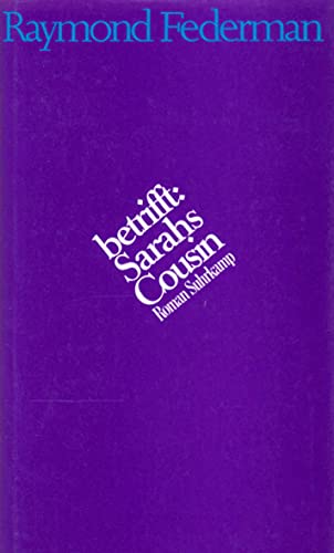 betrifft: Sarahs Cousin: Roman betrifft: Sarahs Cousin: Roman