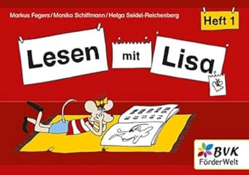 Lesen mit Lisa - Heft 1 (Lernen mit Lisa: Materialien für Kinder mit Förderbedarf)