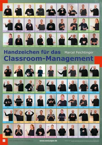 Handzeichen für das Classroom-Management (Posterset)