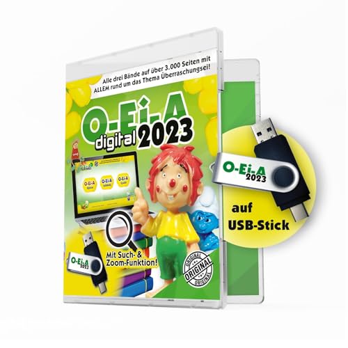 O-Ei-A digital 2023 - Alle drei Preisführer zum Sammelgebiet Überraschungsei erstmals digital auf USB-Stick als PDF-Version! von Feiler Verlag