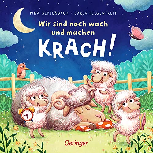 Wir sind noch wach und machen Krach!: Niedlich gereimtes Pappbilderbuch für kleine Bauernhof-Fans ab 2 Jahren Wir sind noch wach und machen Krach!: Niedlich gereimtes Pappbilderbuch für kleine Bauernhof-Fans ab 2 Jahren