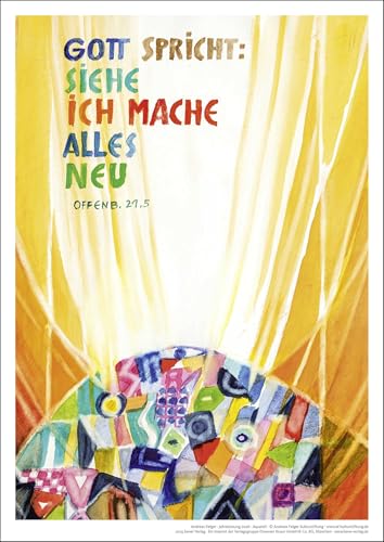Jahreslosung Andreas Felger 2026, Kunstdruck A3 Jahreslosung Andreas Felger 2026, Kunstdruck A3 von bene!