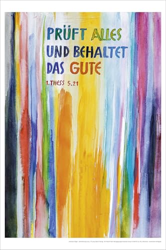 Jahreslosung Felger 2025, Kunstdruck 40 x 60 cm