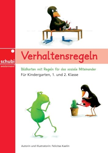 Verhaltensregeln: Bildkarten mit Regeln für das soziale Miteinander (Klassenkarten) von SCHUBI