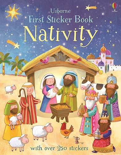 First Sticker Book Nativity: With over 250 stickers (First Sticker Books)