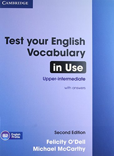 Test Your English Vocabulary in Use Upper-intermediate Book with Answers von Cambridge University Press
