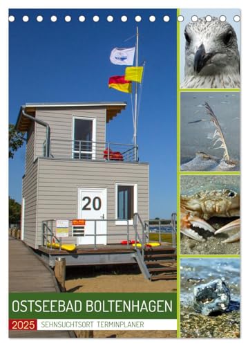 Sehnsuchtsort Ostseebad Boltenhagen (Tischkalender 2025 DIN A5 hoch), CALVENDO Monatskalender von CALVENDO