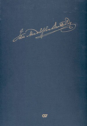 Mendelssohn Bartholdy: Denn er hat seinen Engeln befohlen. Faksimile