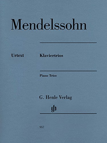 Klaviertrios - revidierte Ausgabe: Besetzung: Klaviertrios (G. Henle Urtext-Ausgabe) von G. Henle Verlag