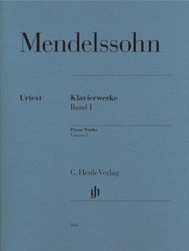 Klavierwerke Band I: Besetzung: Klavier zu zwei Händen (G. Henle Urtext-Ausgabe)