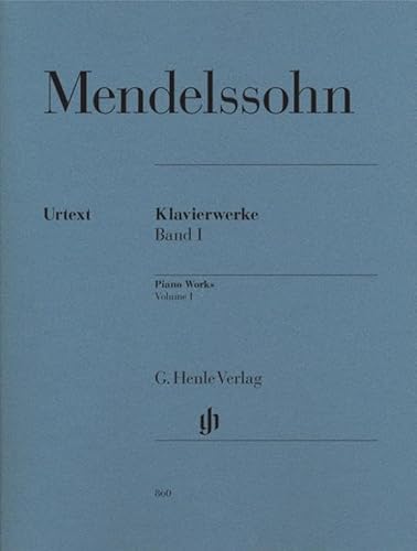 Klavierwerke Band I: Besetzung: Klavier zu zwei Händen (G. Henle Urtext-Ausgabe) von Henle, G. Verlag