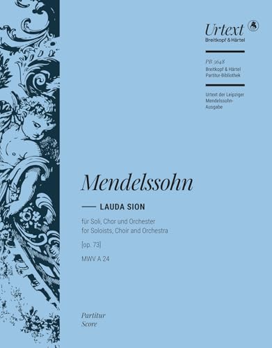 Lauda Sion [op. 73] MWV A 24 - Partitur (PB 5648) Breitkopf Urtext