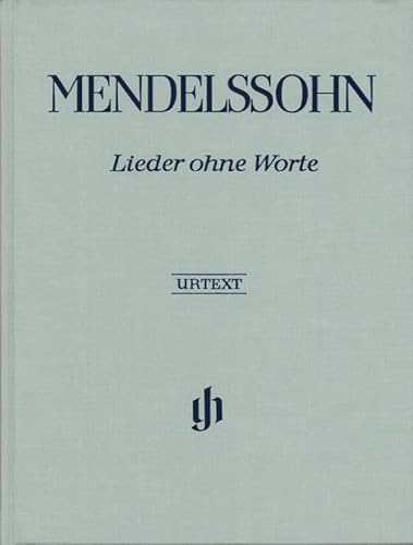 Lieder ohne Worte, Klavier; Leinenausgabe: Instrumentation: Piano solo (G. Henle Urtext-Ausgabe) Lieder ohne Worte, Klavier; Leinenausgabe: Instrumentation: Piano solo (G. Henle Urtext-Ausgabe)