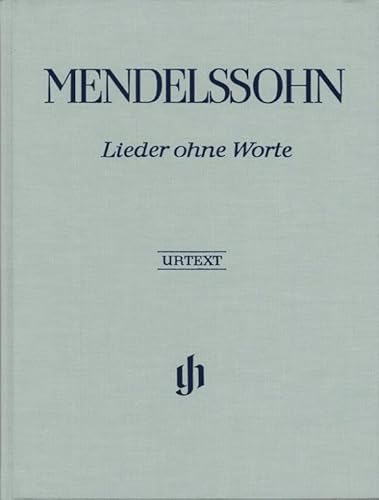 Lieder ohne Worte, Klavier; Leinenausgabe: Instrumentation: Piano solo (G. Henle Urtext-Ausgabe) von Henle, G. Verlag