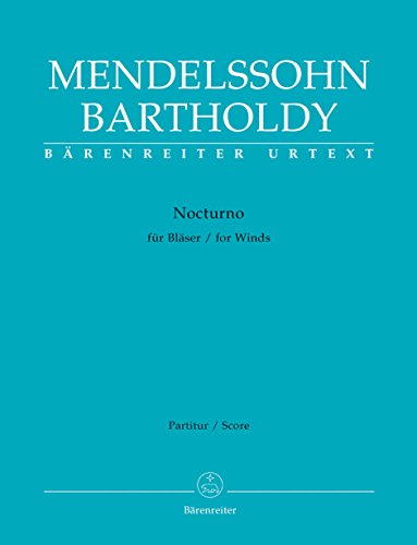 Nocturno für Bläser. Partitur, Urtextausgabe