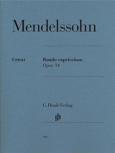 Rondo capriccioso op. 14: Instrumentation: Piano solo (G. Henle Urtext-Ausgabe) von HENLE