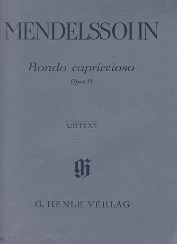 Rondo capriccioso op. 14: Instrumentation: Piano solo (G. Henle Urtext-Ausgabe) von Henle, G. Verlag