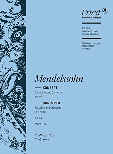 Violinkonzert e-moll op. 64 MWV O 14 - Studienpartitur - Breitkopf Urtext (PB 5712)