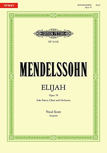 Elijah (Vocal Score) von EDITION PETERS