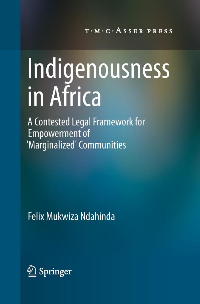 Indigenousness in Africa von T.M.C. Asser Press