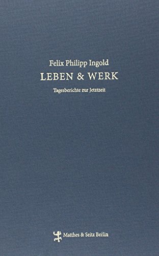 Leben & Werk von Matthes & Seitz Berlin