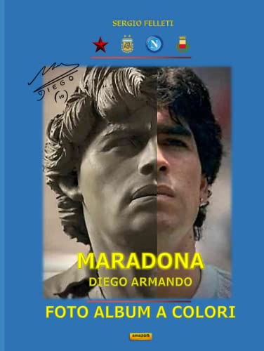 MARADONA DIEGO ARMANDO FOTO ALBUM A COLORI