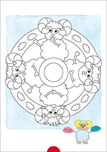 Fragenbär - Mein bärenstarker Mandala-Block: Kreative Malerlebnisse in 4 Leveln für Kinder (Lerne mehr mit Fragenbär)