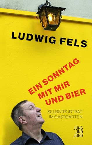 Ein Sonntag mit mir und Bier: Selbstporträt im Gastgarten von Jung u. Jung