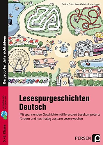 Lesespurgeschichten 5./6. Klasse - Deutsch: Mit spannenden Geschichten differenziert Lesekompetenz fördern und nachhaltig Lust am Lesen wecken von Persen Verlag i.d. AAP