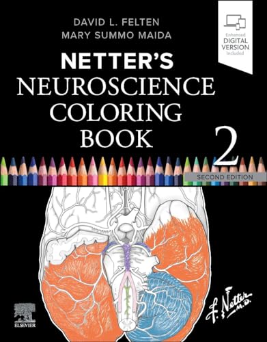 Netter's Neuroscience Coloring Book von Elsevier