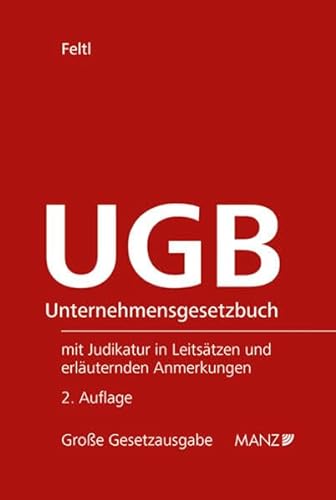UGB (Große Gesetzausgabe) von MANZ Verlag Wien
