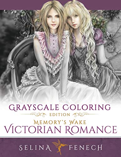 Memory's Wake Victorian Romance - Grayscale Coloring Edition (Grayscale Coloring Books by Selina, Band 5)