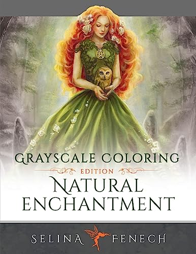 Natural Enchantment - Grayscale Coloring Edition