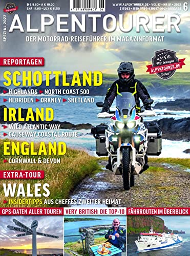 ALPENTOURER SPEZIAL BRITISCHE INSELN & IRLAND: Der Motorrad-Reiseführer im Magazinformat (ALPENTOURER SPEZIAL: Motorrad-Reiseführer im Magazin-Format)