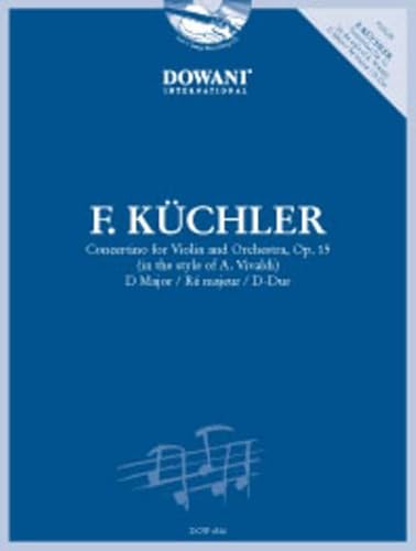 CONCERTINO FOR VIOLIN AND ORCHESTRA, OP. 15 +CD