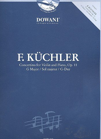 CONCERTINO FOR VIOLIN AND PIANO, OP. 11 IN G-MAJOR VIOLON +CD