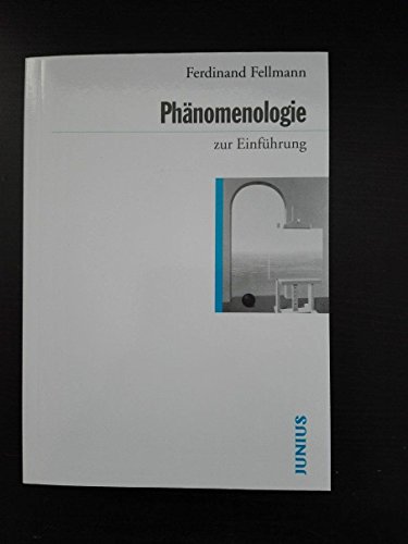 Phänomenologie zur Einführung von Junius Verlag GmbH