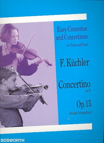 Concertino D-Dur op.15 : für Violine und Klavier von Bosworth Edition