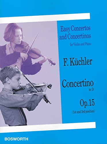 Concertino in D. Op. 15. Easy Concertos and Concertinos: 1st and 3rd Position