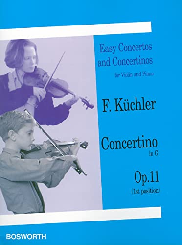 Concertino in G. Op. 11. Easy Concertos and Concertinos for Violin and Piano: 1st Position von Bosworth & Co. Ltd.