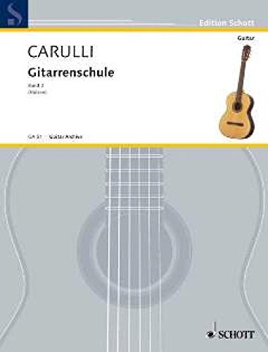 Gitarrenschule für Fortgeschrittene: mit Liedanhang "Das Kunstlied". Band 2. Gitarre.: mit Liedanhang "Das Kunstlied". guitar. (Edition Schott)