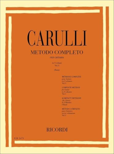 Metodo Completo Per Chitarra (GUITARE) von Ricordi
