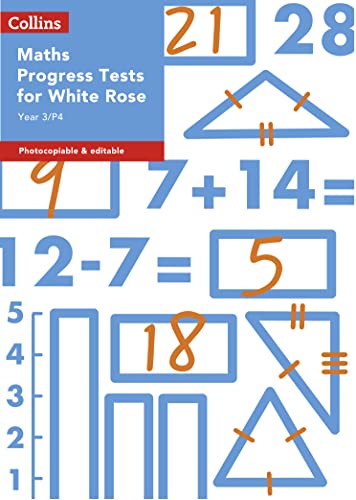 Year 3/P4 Maths Progress Tests for White Rose (Collins Tests & Assessment) von Collins