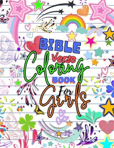 Bible Verse Coloring Book for Girls: Inspire and Relax with Faith-Based Coloring Pages von Independently published