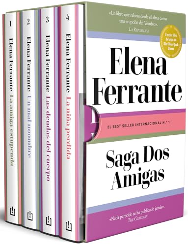 Saga Dos amigas (La amiga estupenda | Un mal nombre | Las deudas del cuerpo | La niña perdida) (Best Seller) von DEBOLSILLO