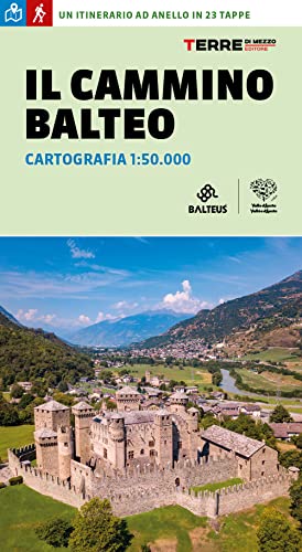 Il cammino balteo. Cartografia 1:50.000 (Percorsi)