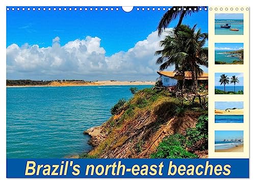 Brazil's north-east beaches (Wall Calendar 2025 DIN A3 landscape), CALVENDO 12 Month Wall Calendar: A walk along one of the most beautiful coastlines of the world. von Calvendo