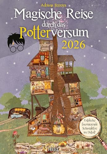 Kalender Magische Reise durch das Potterversum 2026: geheime Orte und magische Schauplätze im Detail. Das perfekte Geschenk für Harry Potter-Fans Kalender Magische Reise durch das Potterversum 2026: geheime Orte und magische Schauplätze im Detail. Das perfekte Geschenk für Harry Potter-Fans von Heel