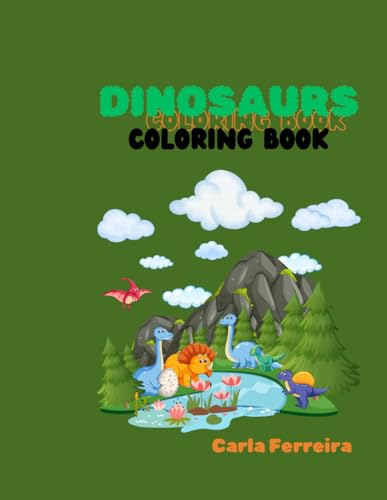 Dinosaurs Coloring Book von ISBN